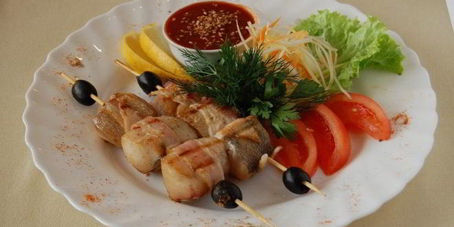 Рецепт шашлыка из судака