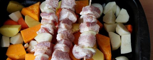 Шаг 3: шашлыка из свинины с маринадом из лука и кефира