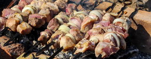 Шаг 3: шашлыка из свинины с уксусом и луком