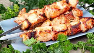 Рецепт Шашлыка из свинины с винным уксусом