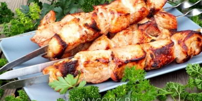 Рецепт шашлыка из свинины с винным уксусом