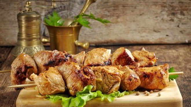 Рецепт Шашлыка из свинины в луковом маринаде