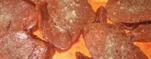 Шаг 2: шашлыка из свиной печени