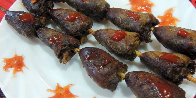 Рецепт шашлыка на шпажках огненные сердца