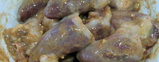 Шаг 3: шашлыка на шпажках огненные сердца