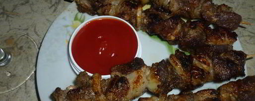 Шаг 4: шашлыка в белом вине на сковороде