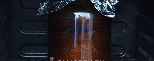 Шаг 14: шашлыка в духовке в банке на шпажках