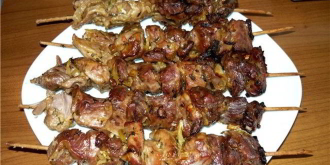 Рецепт шашлыка в духовке в банке