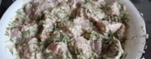 Шаг 3: шашлыка в майонезе