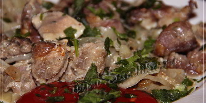 Рецепт шашлыка в рукаве