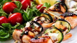 Рецепт Шашлыков из морепродуктов