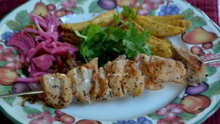 Рецепт Свиного шашлыка на томатном маринаде