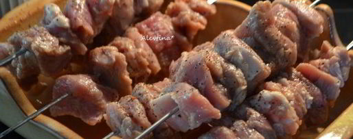 Шаг 3: свиного шашлыка на томатном маринаде