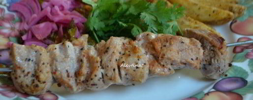 Шаг 4: свиного шашлыка на томатном маринаде