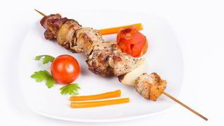 Рецепт Свиных шашлычков в духовке