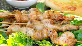 Рецепт Тайского куриного шашлычка