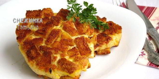 Рецепт белорусского шницеля по-полесски