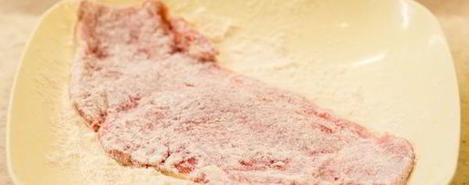 Шаг 2: быстрого шницеля в тройной панировке