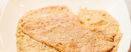 Шаг 4: быстрого шницеля в тройной панировке