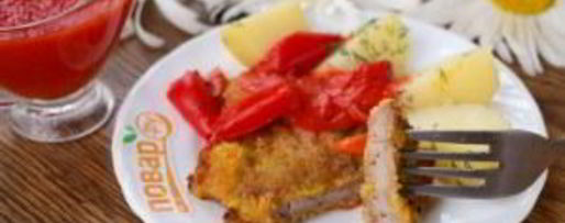 Шаг 4: греческого шницеля