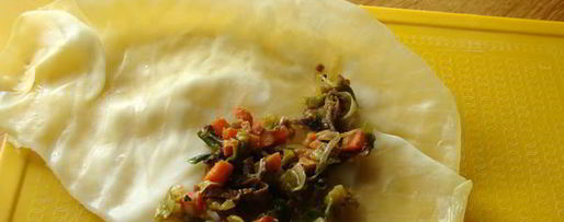 Шаг 8: капустного шницеля с грибами и овощами