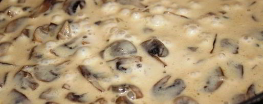 Шаг 2: куриного шницеля с грибным соусом