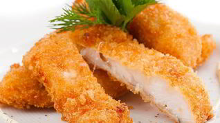 Рецепт Куриного шницеля в панировке