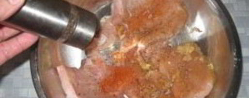 Шаг 1: куриного шницеля в панировке