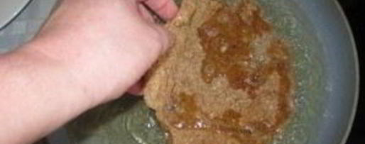 Шаг 5: куриного шницеля в панировке