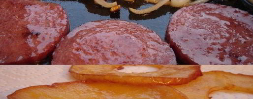 Шаг 1: куриных шницелей с яблоками и чоризо