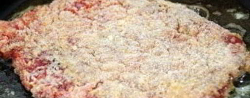 Шаг 4: шницеля из говядины