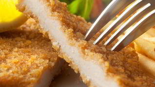 Рецепт Шницеля из индейки в духовке