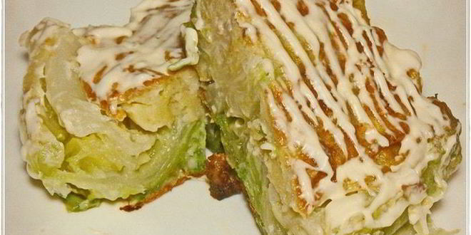 Рецепт шницеля из капусты