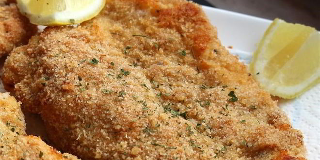 Рецепт шницеля из куриного филе в духовке