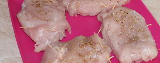 Шаг 6: шницеля из куриной грудки кордон блю