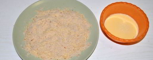 Шаг 1: шницеля из курицы по-милански