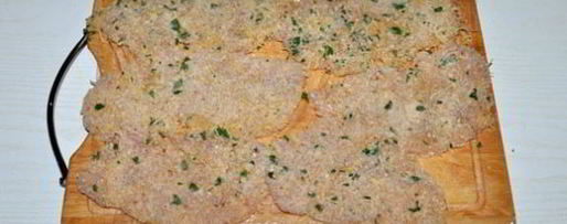 Шаг 5: шницеля из курицы по-милански