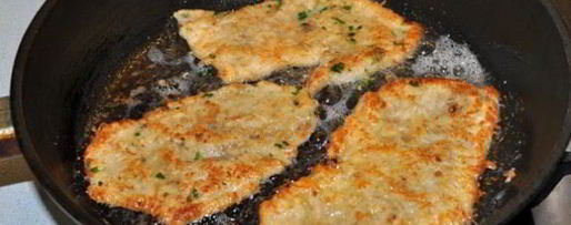 Шаг 6: шницеля из курицы по-милански