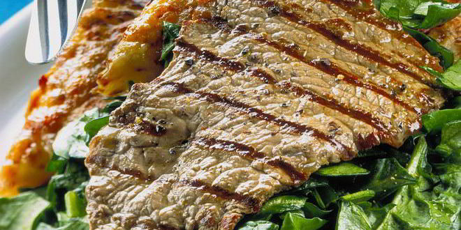 Рецепт шницеля из мраморной говядины