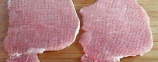 Шаг 1: шницеля из свинины