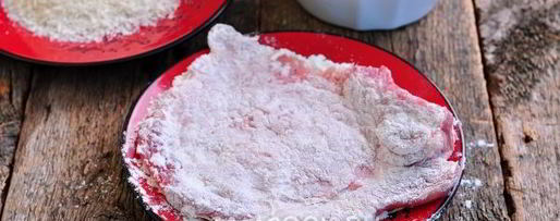 Шаг 6: шницеля из свиной корейки на кости