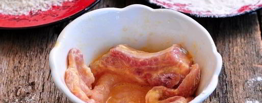 Шаг 7: шницеля из свиной корейки на кости