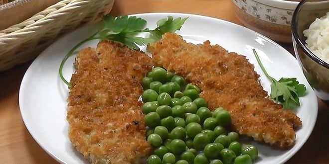 Рецепт шницеля из вымени