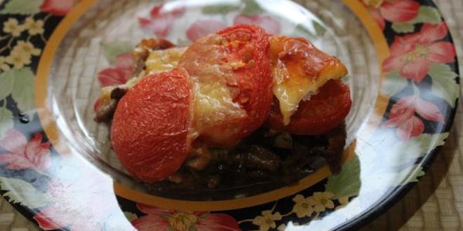 Рецепт шницеля по-флорентийски с шампиньонами