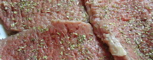 Шаг 2: шницеля по-флорентийски с шампиньонами