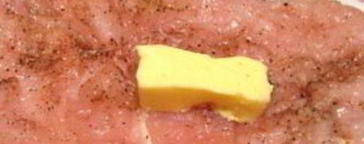 Шаг 2: шницеля по-министерски с маслом