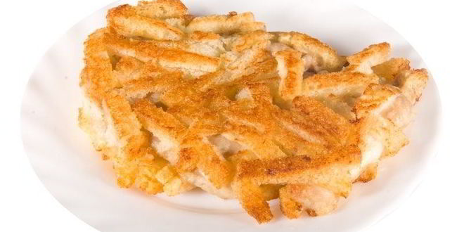 Рецепт шницеля по-столичному