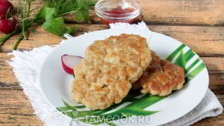 Рецепт Шницеля рубленого из свинины