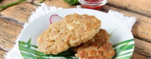 Шаг 11: шницеля рубленого из свинины