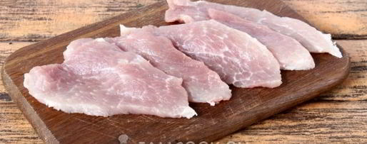 Шаг 2: шницеля рубленого из свинины